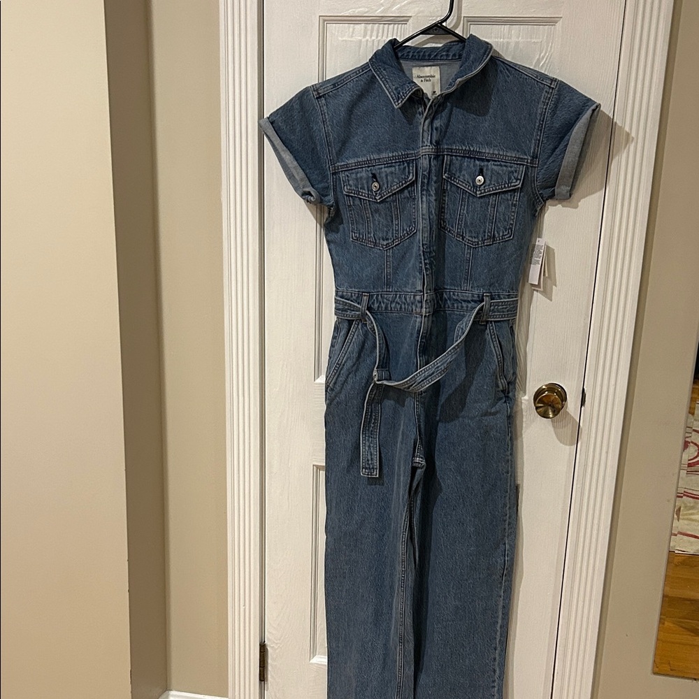 Abercrombie & Fitch Blue Denim Fabric